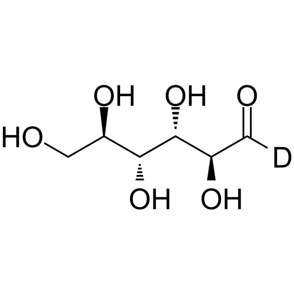 D-Mannose-1-C-d structure