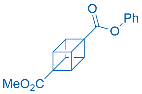 1-Methyl 4-phenyl cubane-1,4-dicarboxylate picture