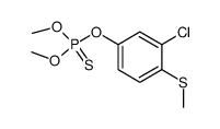 Thiophosphoric acid O-(3-chloro-4-methylsulfanyl-phenyl) ester O',O''-dimethyl ester Structure