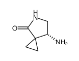 5-Azaspiro[2.4]heptan-4-one,7-amino-,(7R)-(9CI) picture