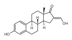 3-hydroxy-16-hydroxymethylideneestra-1,3,5(10)-trien-17-one Structure