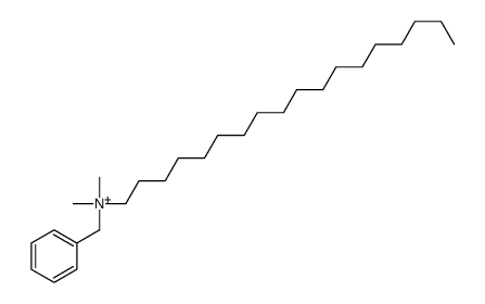 N,N-dimethyl-N-octadecylbenzylammonium结构式