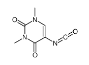 5-isocyanato-1,3-dimethylpyrimidine-2,4-dione结构式