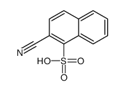 2-cyanonaphthalene-1-sulfonic acid Structure