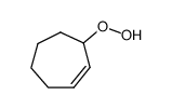 rac-3-hydroperoxycyclohept-1-ene Structure