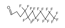 4,4,5,5,6,6,7,7,8,8,9,9,10,10,11,11,11-heptadecafluoro-undecan-1-al结构式