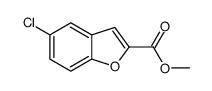 Methyl5-chlorobenzofuran-2-carboxylate Structure