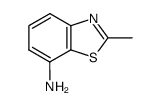 7-Benzothiazolamine,2-methyl-(9CI) structure