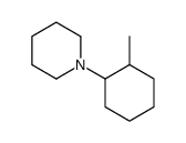 1-(2-methylcyclohexyl)piperidine Structure