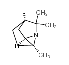 1-Azatricyclo[3.2.1.02,7]octane,2,8,8-trimethyl-,(1S,2S,5R,7R)-(9CI) structure