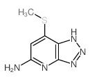 2-methylsulfanyl-5,7,8,9-tetrazabicyclo[4.3.0]nona-2,4,6,8-tetraen-4-amine picture