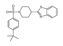 Piperidine, 4-(2-benzothiazolyl)-1-[[4-(1,1-dimethylethyl)phenyl]sulfonyl]- (9CI) picture