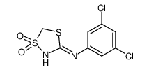 N-(3,5-dichlorophenyl)-1,1-dioxo-1,4,2-dithiazol-3-amine Structure