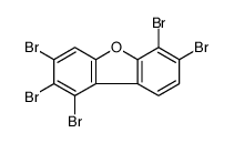 1,2,3,6,7-pentabromodibenzofuran Structure