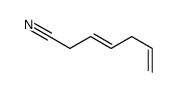 hepta-3,6-dienenitrile Structure