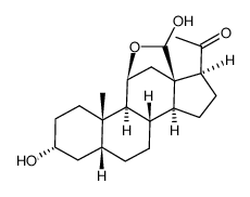 21-deoxytetrahydroaldosterone结构式