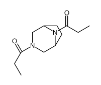 3,8-Dipropionyl-3,8-diazabicyclo[3.2.1]octane Structure