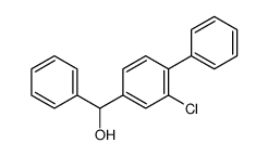 2-chloro-alpha-phenyl[1,1'-biphenyl]-4-methanol Structure