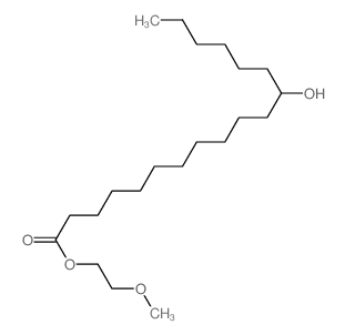 2-methoxyethyl 12-hydroxyoctadecanoate picture