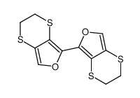 5-(2,3-dihydro-[1,4]dithiino[2,3-c]furan-5-yl)-2,3-dihydro-[1,4]dithiino[2,3-c]furan结构式