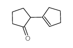 Cyclopentanone,2-(1-cyclopenten-1-yl)- structure