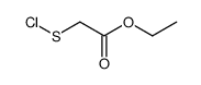 ethoxy-carbonyl-methane-sulphenyl chloride结构式