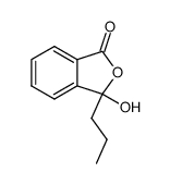 3-hydroxy-3-propylisobenzofuran-1(3H)-one Structure