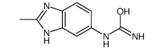 Urea, (2-methyl-1H-benzimidazol-5-yl)- (9CI) structure