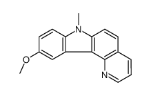 10-methoxy-7-methylpyrido[3,2-c]carbazole Structure