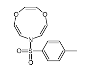 7-(4-methylphenyl)sulfonyl-1,4,7-dioxazonine结构式