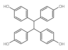 1,1,2,2-Tetrakis(4-hydroxyphenyl)ethane Structure