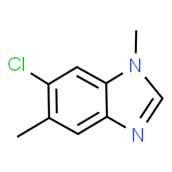 1H-Benzimidazole,6-chloro-1,5-dimethyl-(9CI)结构式