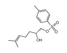 (R)-2-hydroxy-6-methylhept-5-en-1-yl 4-methylbenzenesulfonate Structure