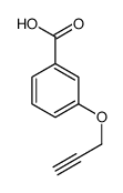 3-prop-2-ynoxybenzoic acid结构式