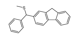 (fluoren-2-yl-phenyl-methyl)-methyl sulfide结构式