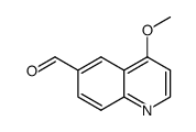 4-methoxy-quinoline-6-carbaldehyde结构式