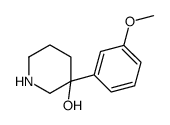 3-(3-methoxyphenyl)piperidin-3-ol Structure