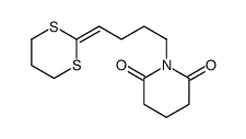 1-[4-(1,3-dithian-2-ylidene)butyl]piperidine-2,6-dione Structure