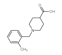 1-[(2-甲基苯基)甲基]-4-哌啶甲酸图片