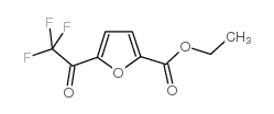 ETHYL 5-TRIFLUOROACETYL-2-FURANOATE Structure