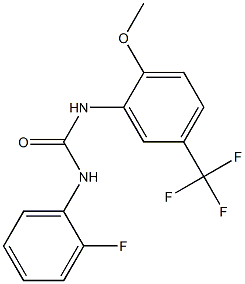 1-(2-氟苯基)-3-(2-甲氧基-5-(三氟甲基)苯基)脲图片