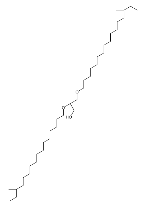 (2S)-2,3-bis(14-methylhexadecoxy)propan-1-ol Structure