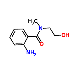 2-Amino-N-(2-hydroxyethyl)-N-methylbenzamide Structure