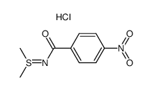 N-(dimethyl-4-sulfanylidene)-4-nitrobenzamide hydrochloride Structure