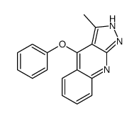 3-methyl-4-phenoxy-2H-pyrazolo[3,4-b]quinoline Structure