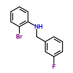 2-Bromo-N-(3-fluorobenzyl)aniline picture