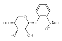 2-硝基苯基β-D-木糖苷结构式