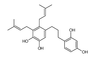 Kazinol F Structure