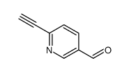 6-ethynylpyridine-3-carbaldehyde Structure