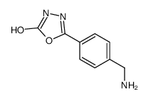 5-(4-(氨基甲基)苯基)-1,3,4-噁二唑-2(3H)-酮结构式